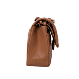 Chanel Double Flap Small Caramel GHW - (MICROCHIP)