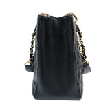 Chanel GST Black Caviar GHW - s19