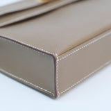 Hermes Kelly Elan Etoupe GHW - W