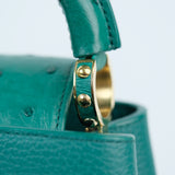 Louis Vuitton Cappucine Ostrich Green
