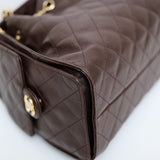 Chanel 25 Small Chocolat GHW - (BRANDNEW)