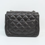 Chanel Mini Square Dark Brown SHW - s26
