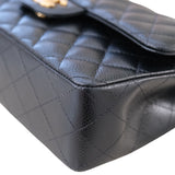 Chanel Double Flap Small Black Caviar GHW - (MICROCHIP)