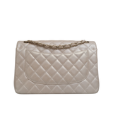 HOLD | Chanel Double Flap Jumbo Pearl Iridescent - s16