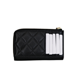 Chanel Zippy Wallet Black Caviar GHW