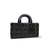 HOLD / Dior D-Joy Medium Black Cannage Calfskin with Diamond Motif