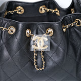 Chanel 25 Mini Black Caviar