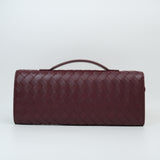 Bottega Veneta Andiamo Clutch Burgundy