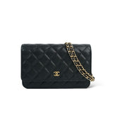 Chanel Wallet on Chain (WOC) BLack Caviar -s29