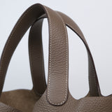 Hermes Picotin 22 Etoupe GHW - D