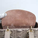 Dior Lady D Small Metallic Gold