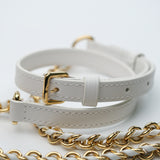 Louis Vuitton East-West Mini Capucine Optical White - GHW