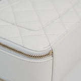 Chanel Matelasse White Multicolor Top Handle Pick Me Up