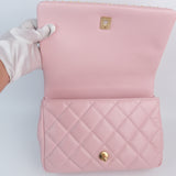 Chanel Neverending Chain Medium Flap Pink - (MICROCHIP)