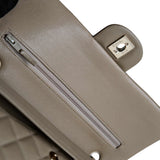 Chanel Double Flap Medium Dark Beige GHW - (MICROCHIP)