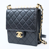 Chanel Seasonal Flap with Clear Pearls