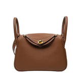 Hermes Mini Lindy Gold GHW - B