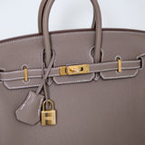 Hermes Birkin 25 Etoupe Togo GHW - G
