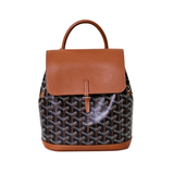 HOLD | Goyard Alpin Mini Backpack Black/Tan PHW