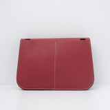 HOLD | Hermes Mini Halzan Rouge Grenat PHW