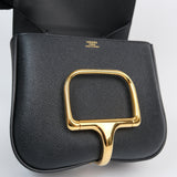Hermes Della Cavalleria Mini Black GHW - U