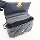 Chanel c19 Dark Navy Small