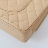 Chanel Double Flap Medium Beige -s16