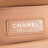 Chanel Le Boy Caramel Small - (MICROCHIP)