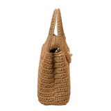 Chanel Nano Kelly Braided Raffia GHW - (BRANDNEW)