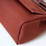 Hermes Herbag 31 Zip Rouge H