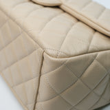 Chanel Single Flap XXL Beige GHW - (UNUSED)