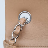 Chanel Mini Rec Dark Beige SHW - (MICROCHIP)