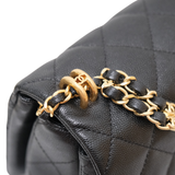 Chanel Coco First Small Black GHW - (MICROCHIP)