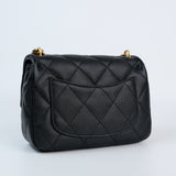 Chanel Mini Square Sweetheart Caviar Flap