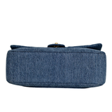 Chanel Maxi Flap Denim Blue GHW - (BRAND NEW)