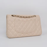 Chanel Double Flap Medium Cream -s29