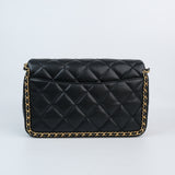 Chanel Never Ending Medium Flap Black