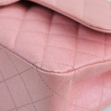 HOLD | Chanel Double Flap Medium Pink Iridescent -s27