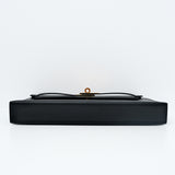 Hermes Kelly Elan Noir Chevre GHW - B