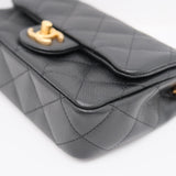 Chanel Mini Sweetheart Flap Black Caviar GHW
