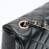 Chanel Mini Rectangle Black Lambskin GHW - (MICROCHIP)