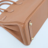 Hermes Birkin 25 Gold Togo GHW - (BRANDNEW)