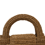 Chanel Nano Kelly Braided Raffia GHW - (BRANDNEW)