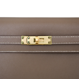 HOLD | Hermes Kelly Elan Etoupe GHW - B