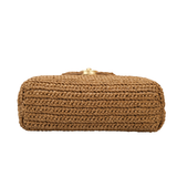 Chanel Nano Kelly Braided Raffia GHW - (BRANDNEW)