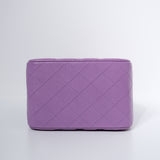 Chanel Purple 23S Mini Bucket Bag GHW - (MICROCHIP)