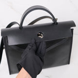 Hermes Herbag Black (waterproof) - D