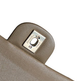Chanel Double Flap Medium Dark Beige GHW - (MICROCHIP)