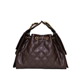 Chanel 25 Small Chocolat GHW - (BRANDNEW)