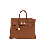 Hermes Birkin 25 Togo Gold GHW - Z